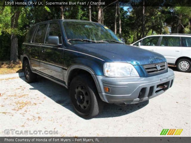 1998 Honda CR-V LX in Supermarine Blue Pearl