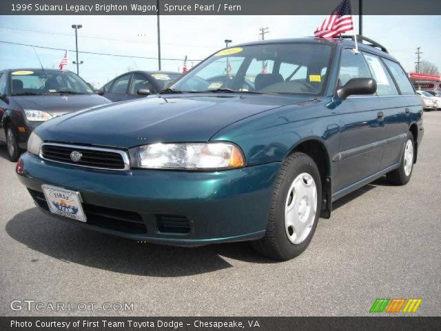 1996 Subaru Legacy Brighton Wagon in Spruce Pearl