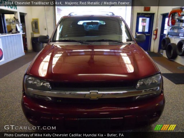 2004 Chevrolet TrailBlazer LS 4x4 in Majestic Red Metallic