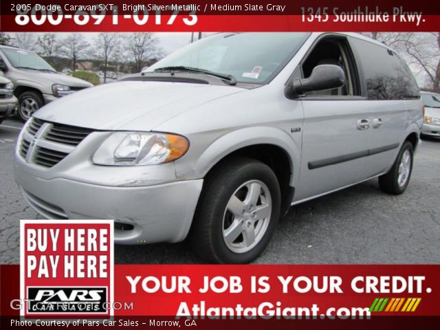2005 Dodge Caravan SXT in Bright Silver Metallic