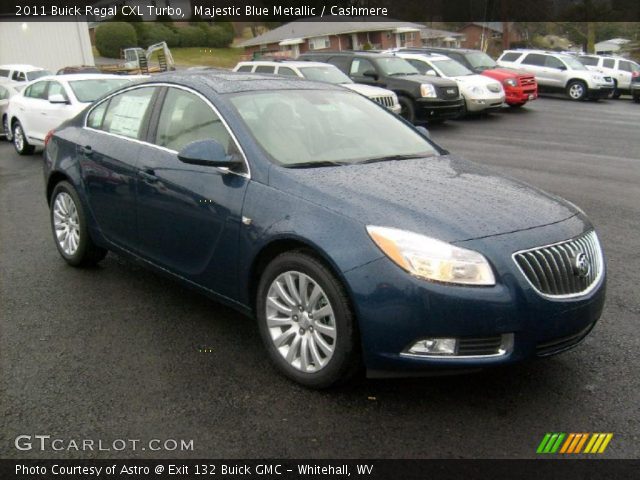 2011 Buick Regal CXL Turbo in Majestic Blue Metallic