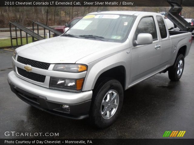 2010 Chevrolet Colorado LT Extended Cab in Sheer Silver Metallic