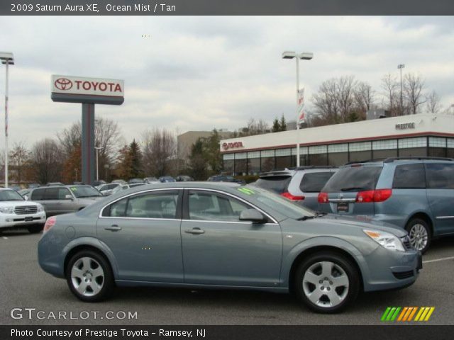 2009 Saturn Aura XE in Ocean Mist