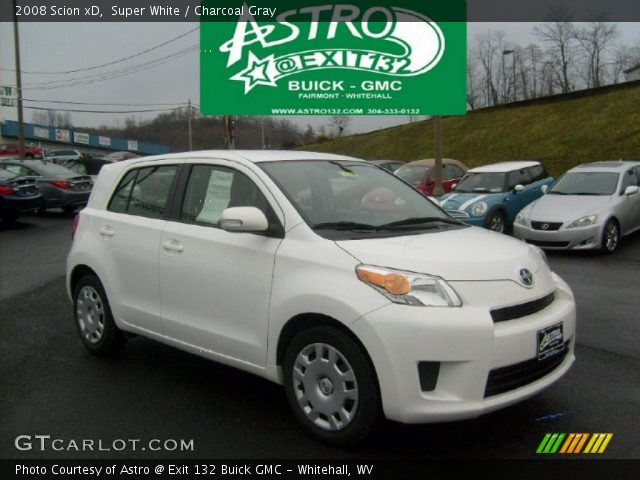 2008 Scion xD  in Super White