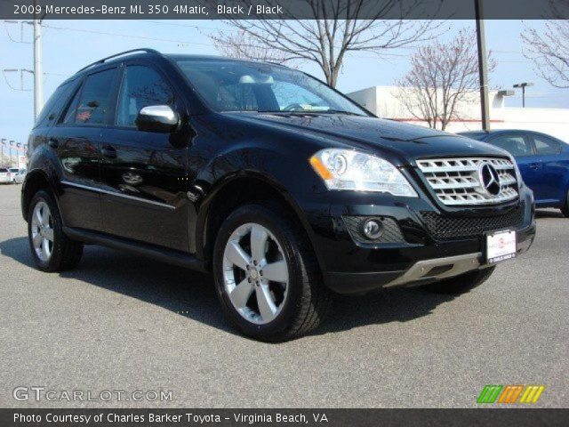 2009 Mercedes-Benz ML 350 4Matic in Black