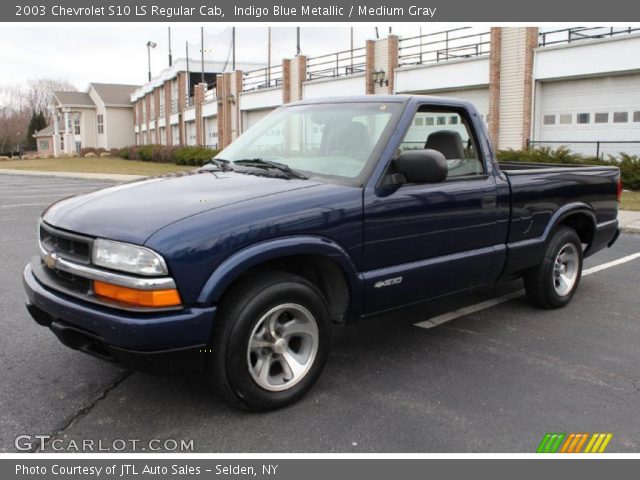 2003 Chevrolet S10 LS Regular Cab in Indigo Blue Metallic