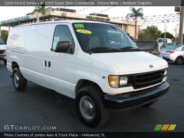 1999 Ford E Series Van E350 Super Duty Commerical in Oxford White