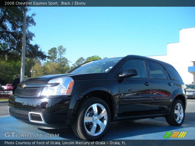 2008 Chevrolet Equinox Sport in Black