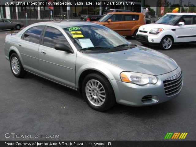 2006 Chrysler Sebring Touring Sedan in Satin Jade Pearl