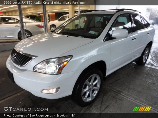 2009 Lexus RX 350 AWD in Crystal White Mica