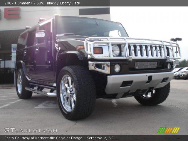 2007 Hummer H2 SUV in Black