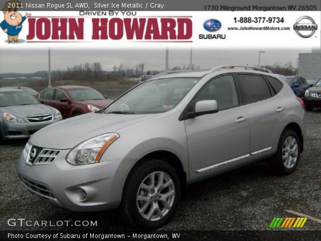 2011 Nissan Rogue SL AWD in Silver Ice Metallic