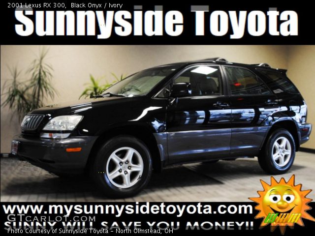 2001 Lexus RX 300 in Black Onyx