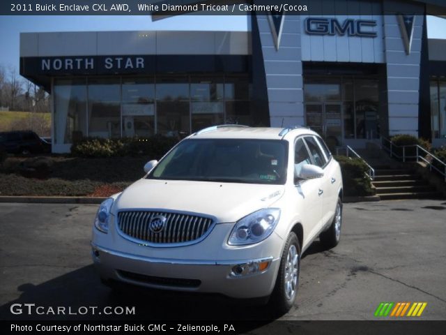 2011 Buick Enclave CXL AWD in White Diamond Tricoat