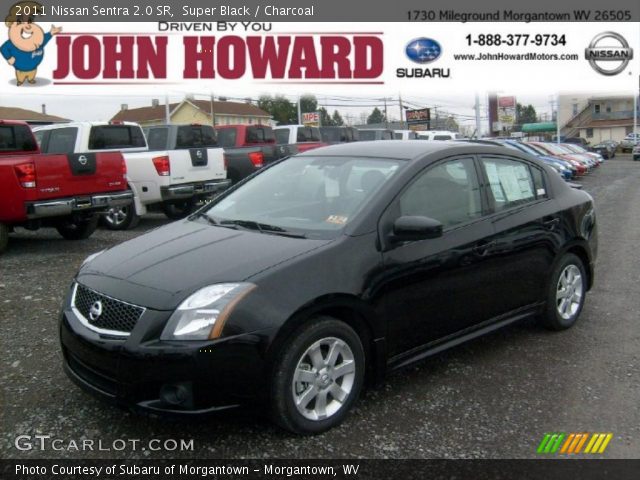 2011 Nissan Sentra 2.0 SR in Super Black