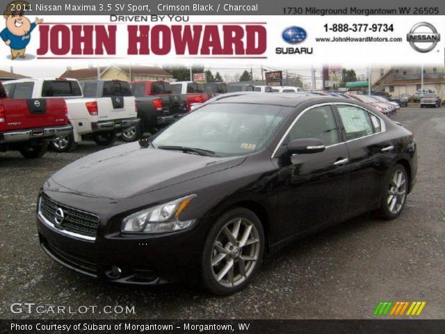 2011 Nissan Maxima 3.5 SV Sport in Crimson Black