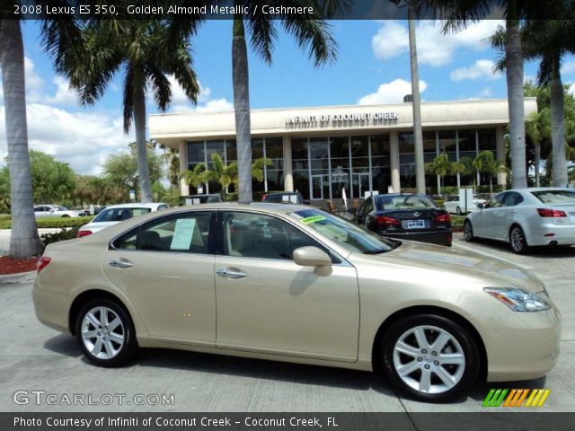 2008 Lexus ES 350 in Golden Almond Metallic