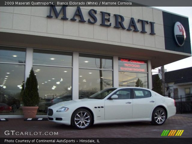 2009 Maserati Quattroporte  in Bianco Eldorado (White)