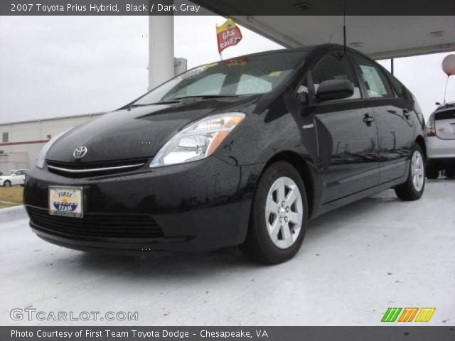 2007 Toyota Prius Hybrid in Black
