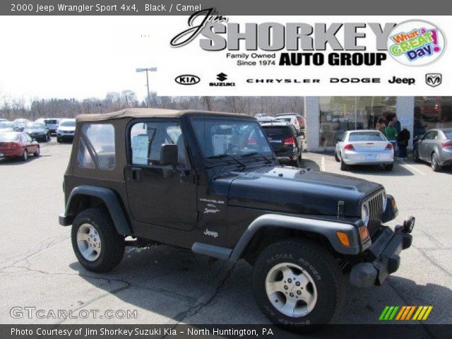 2000 Jeep Wrangler Sport 4x4 in Black