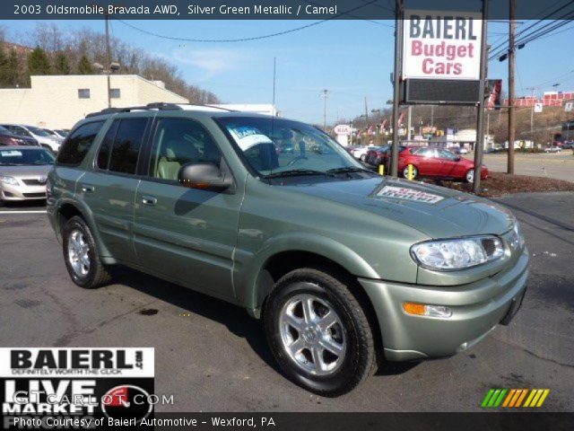 2003 Oldsmobile Bravada AWD in Silver Green Metallic