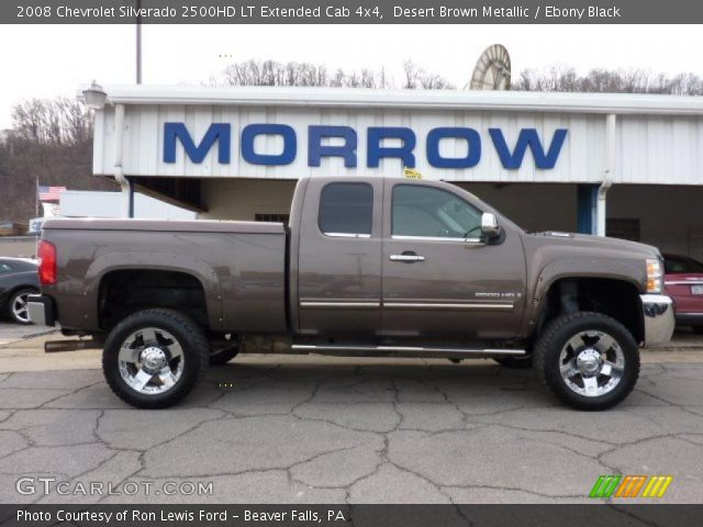 2008 Chevrolet Silverado 2500HD LT Extended Cab 4x4 in Desert Brown Metallic