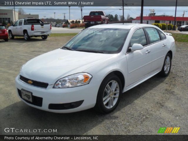2011 Chevrolet Impala LTZ in Summit White