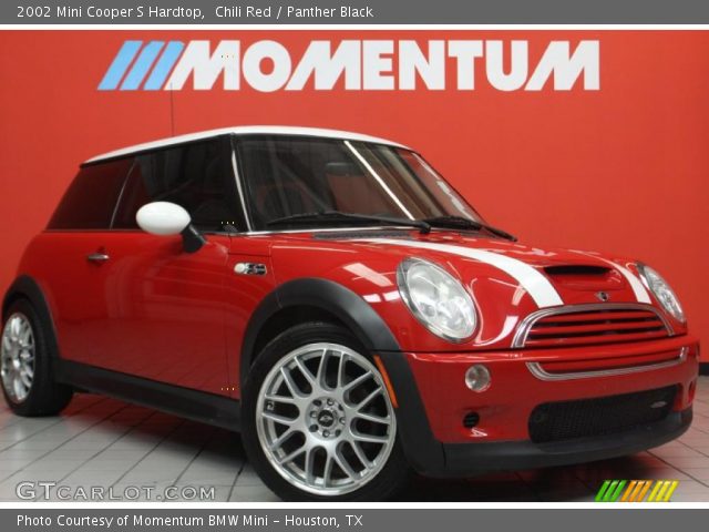2002 Mini Cooper S Hardtop in Chili Red