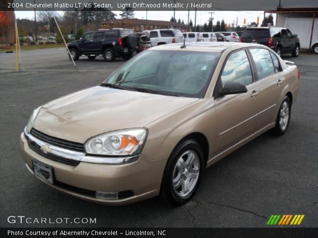 2004 Chevrolet Malibu LT V6 Sedan in Light Driftwood Metallic
