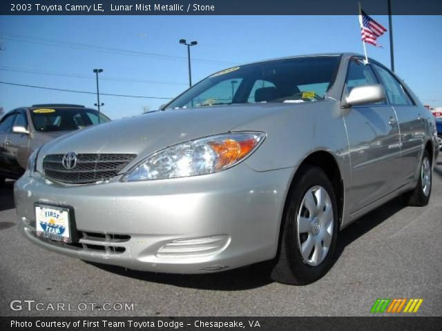 2003 Toyota Camry LE in Lunar Mist Metallic
