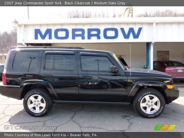 2007 Jeep Commander Sport 4x4 in Black Clearcoat