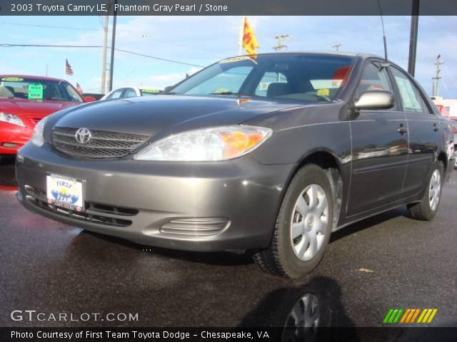2003 Toyota Camry LE in Phantom Gray Pearl
