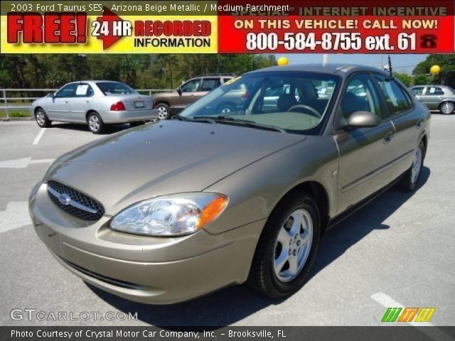 2003 Ford Taurus SES in Arizona Beige Metallic