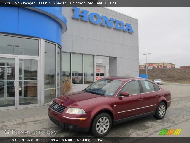 2003 Volkswagen Passat GLS Sedan in Colorado Red Pearl