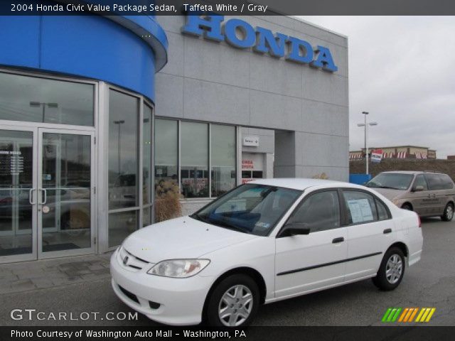 2004 Honda Civic Value Package Sedan in Taffeta White