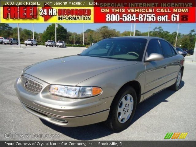 2003 Buick Regal LS in Light Sandrift Metallic