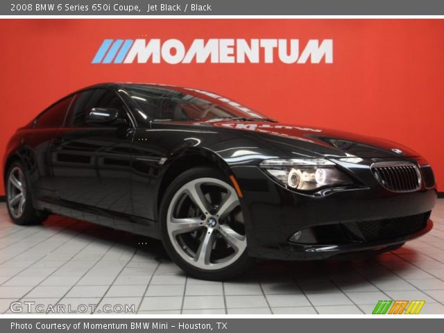 2008 BMW 6 Series 650i Coupe in Jet Black
