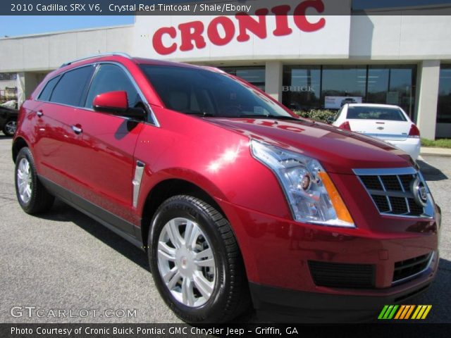 2010 Cadillac SRX V6 in Crystal Red Tintcoat