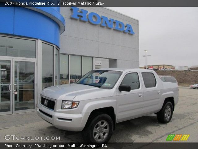 2007 Honda Ridgeline RTX in Billet Silver Metallic