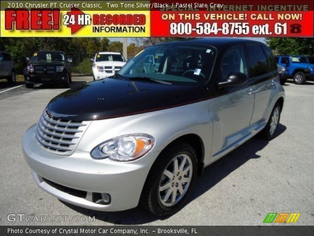 2010 Chrysler PT Cruiser Classic in Two Tone Silver/Black