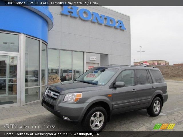 2008 Honda Pilot EX 4WD in Nimbus Gray Metallic