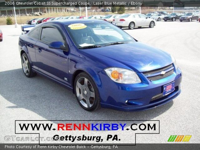 2006 Chevrolet Cobalt SS Supercharged Coupe in Laser Blue Metallic