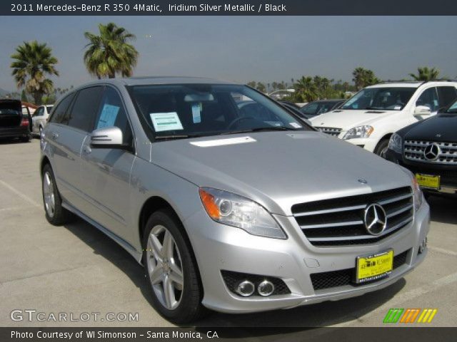 2011 Mercedes-Benz R 350 4Matic in Iridium Silver Metallic
