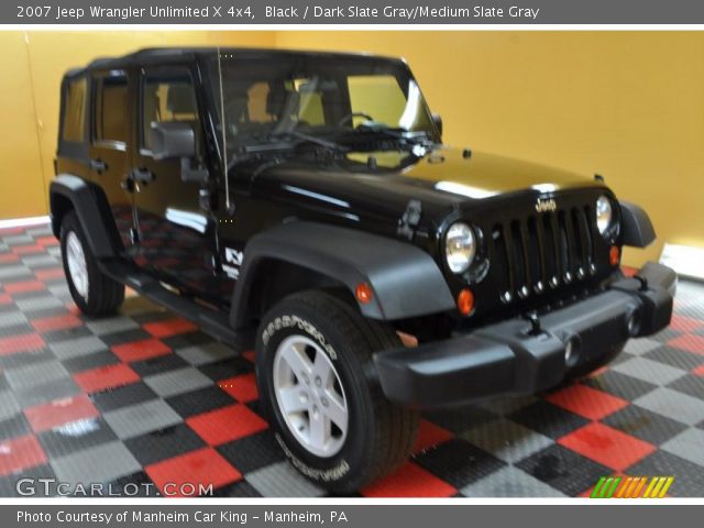 2007 Jeep Wrangler Unlimited X 4x4 in Black
