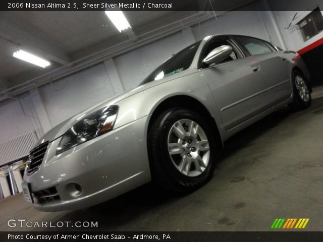 2006 Nissan Altima 2.5 in Sheer Silver Metallic