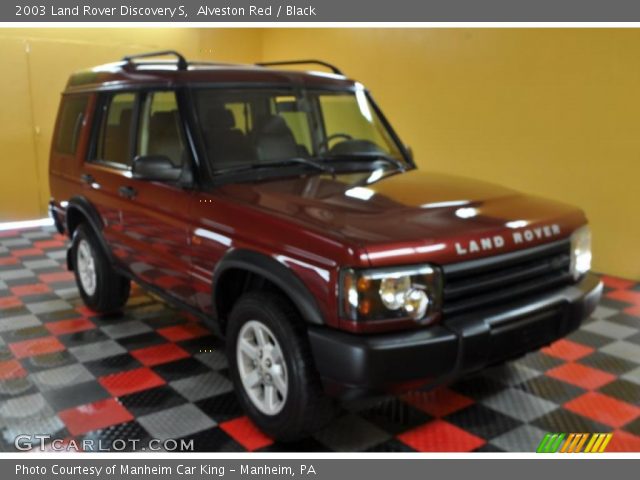 2003 Land Rover Discovery S in Alveston Red