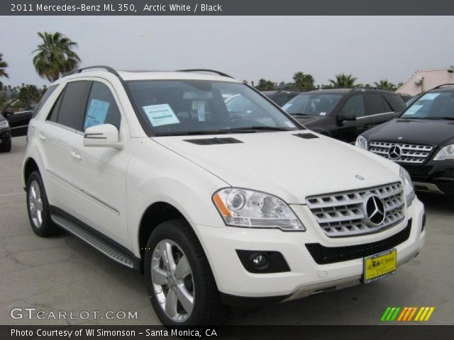 2011 Mercedes-Benz ML 350 in Arctic White