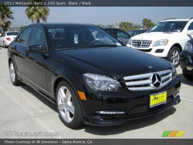 2011 Mercedes-Benz C 300 Sport in Black