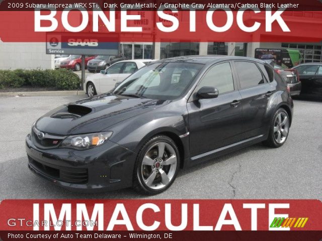 2009 Subaru Impreza WRX STi in Dark Gray Metallic