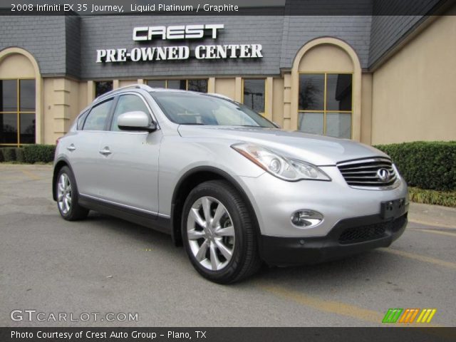 2008 Infiniti EX 35 Journey in Liquid Platinum